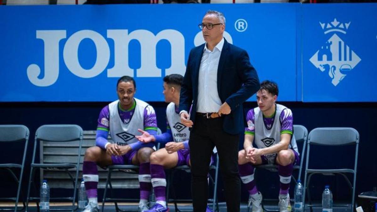 Antonio Vadillo, durante el partido del miércoles ante el Movistar.
