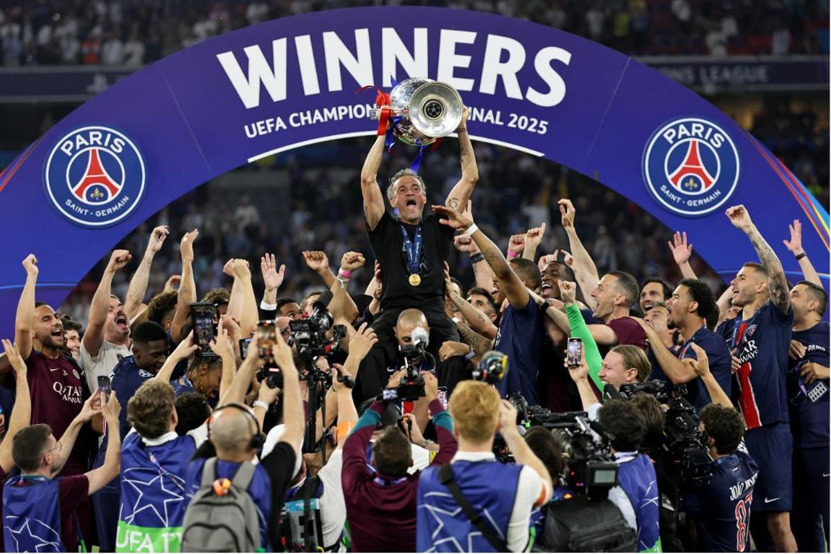 El PSG, ganador de la Champions 2024-2025