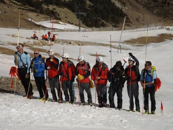 Simulacre de rescat a Vallter