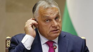 El primer ministro de Hungría, Viktor Orbán, este martes durante una visita a Kirguistán.