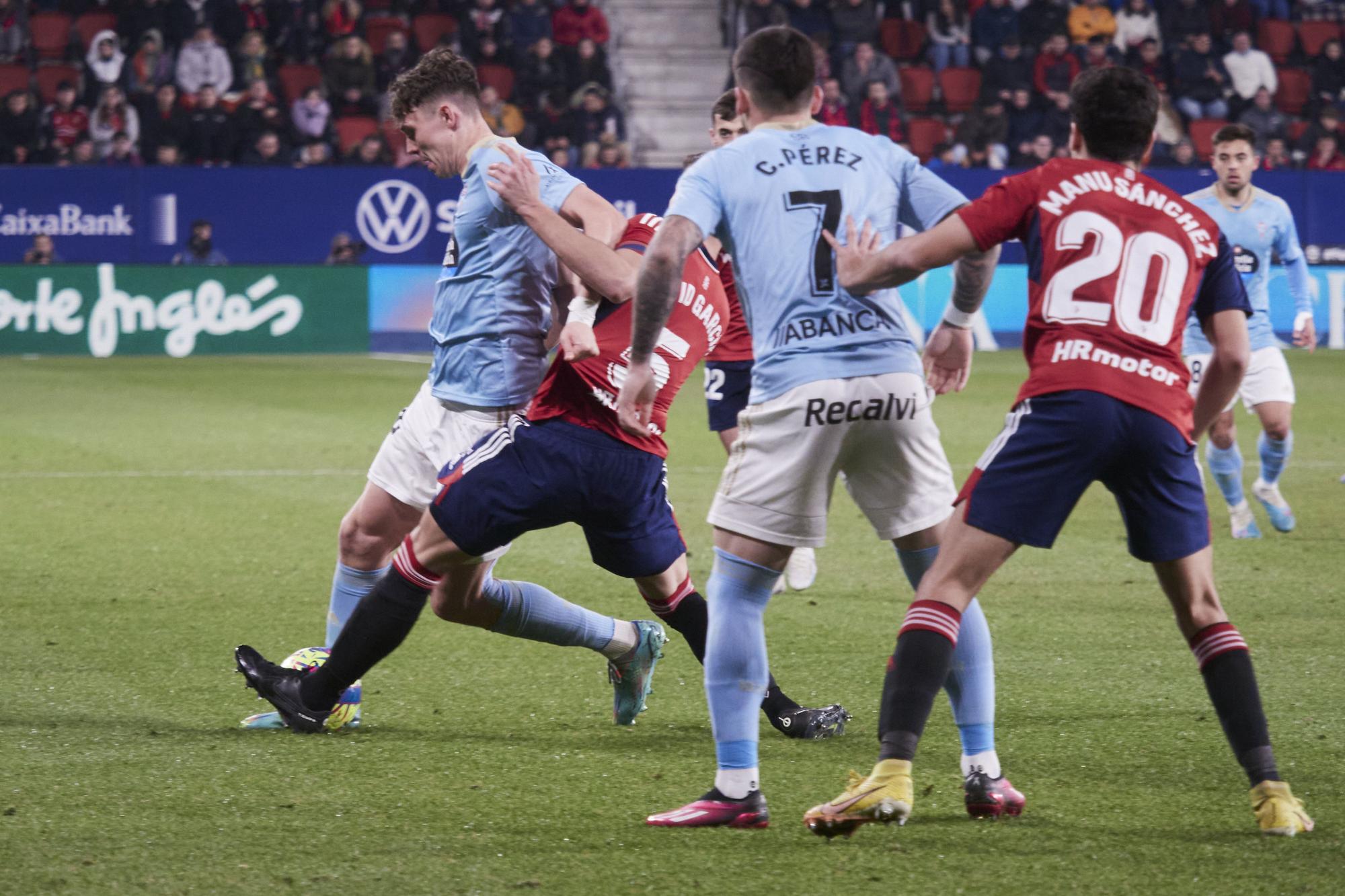 Las mejores imágenes del Osasuna - Celta