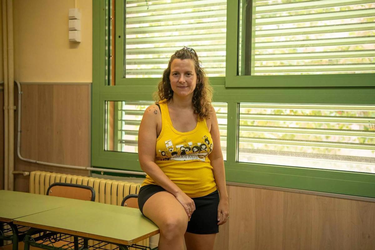 Alba Ferran, membre del Secretariat Nacional del sindicat Ustec