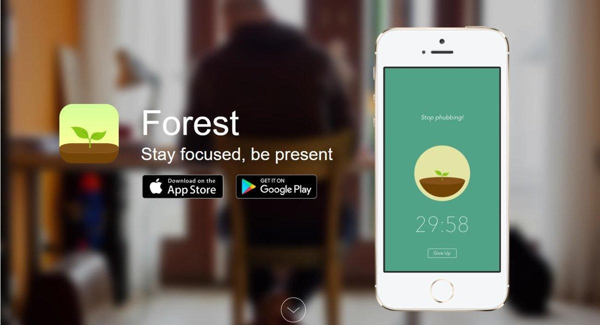 Presentación de la app ’Forest’ Presentación de la app ’Forest’