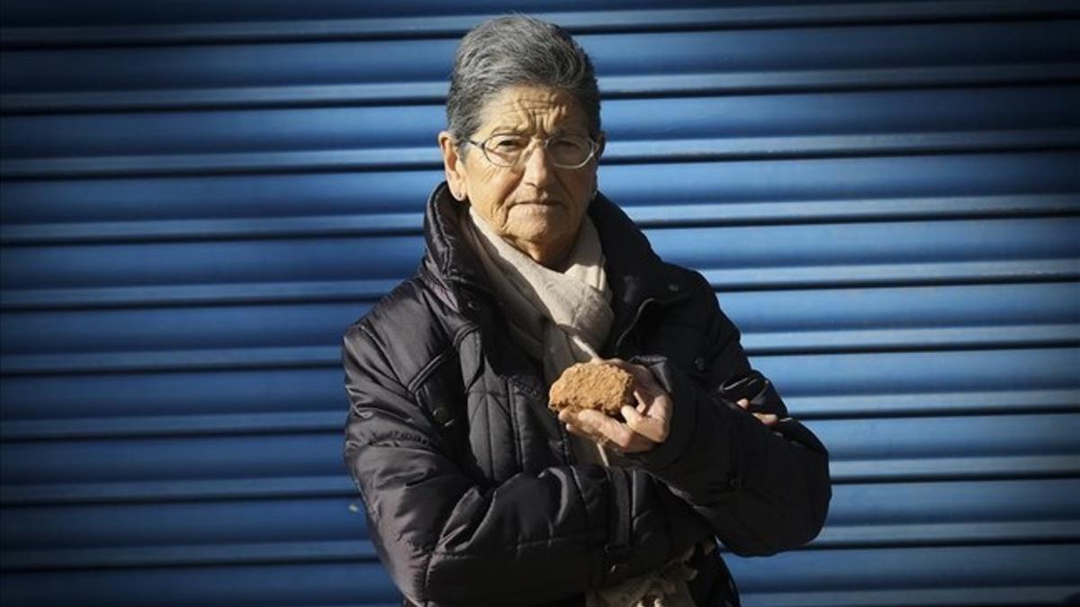 Conchita Castell, miembro de las Dones Sàvies.