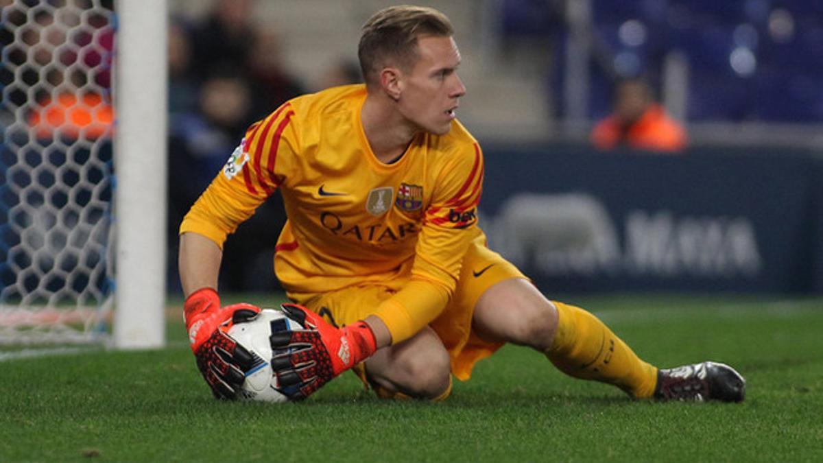 Ter Stegen firmó un partido de nota en Cornellà-El Prat