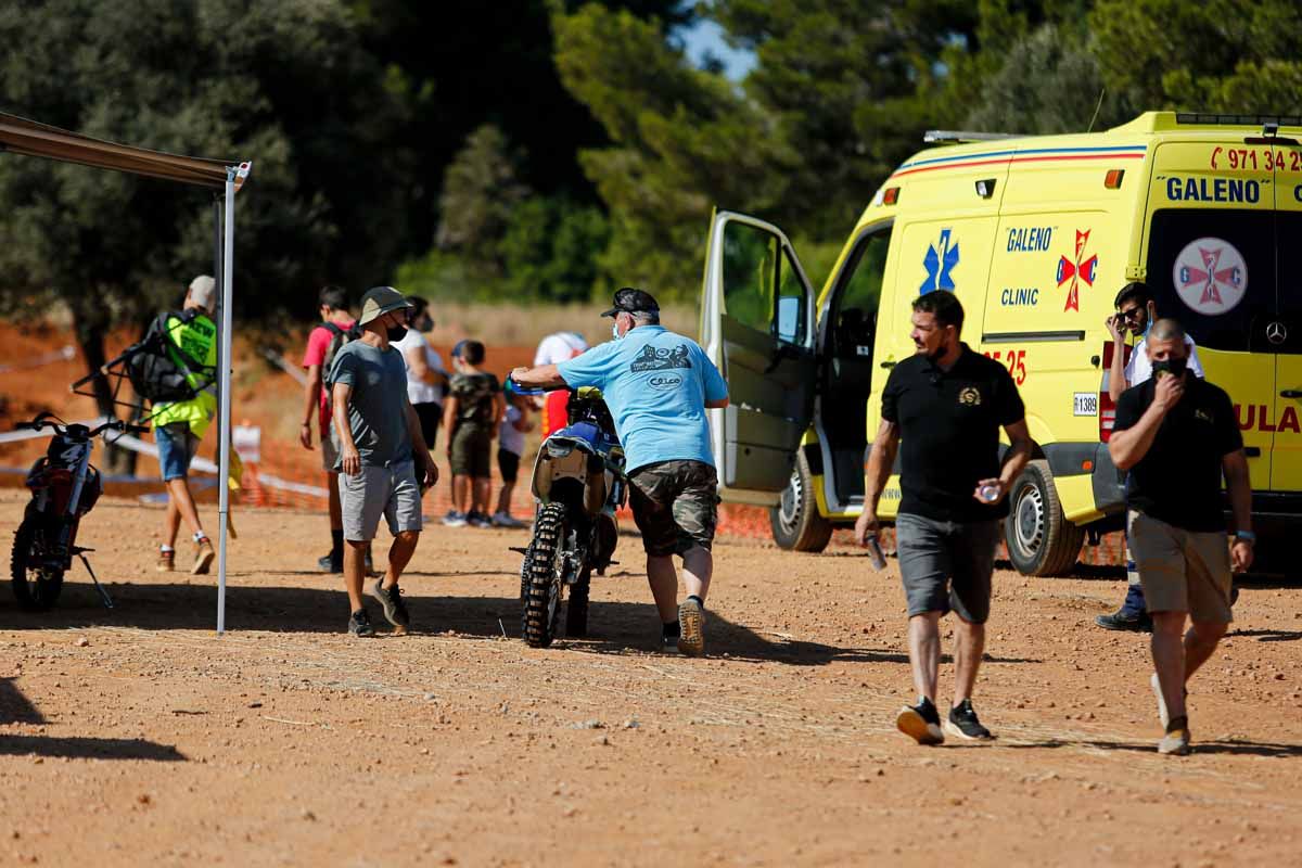 Motocross para valientes en Santa Eulària