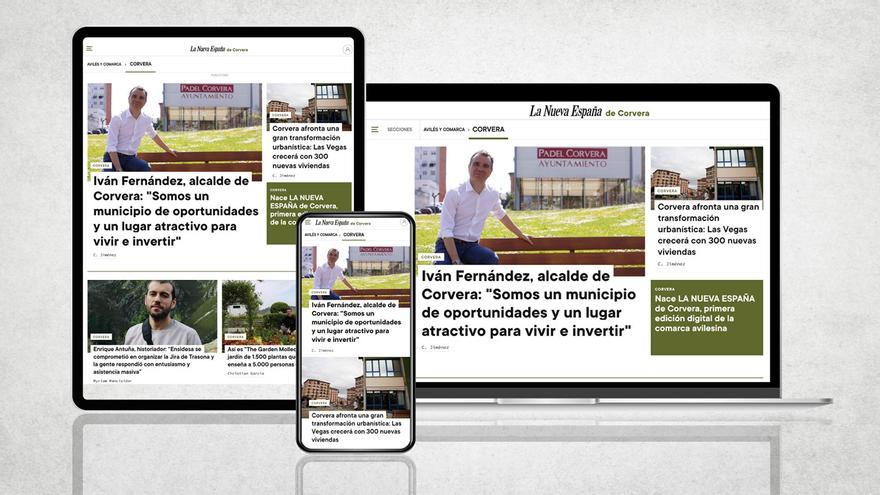 Nace LA NUEVA ESPAÑA de Corvera, primera edición digital de la comarca avilesina