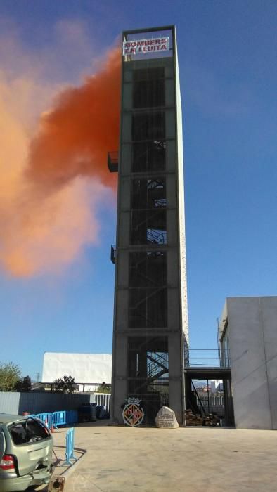 Protesta de los Bomberos de Palma en el pleno del Ayuntamiento de Palma