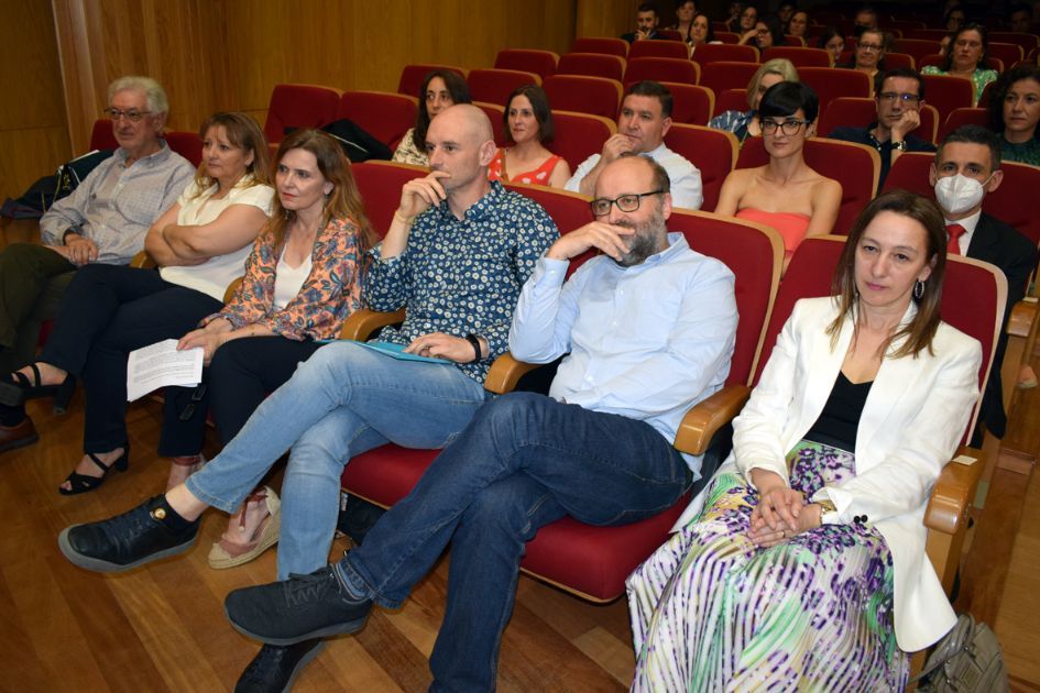 Un momento de la fiesta de graduación del IES de Valga.