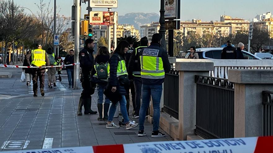 Hallan a un hombre herido de gravedad en el torrente de sa Riera