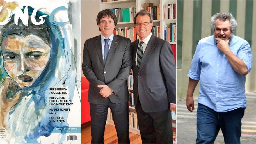 Un dels exemplars investigats, Puigdemont, Mas i Terradellas