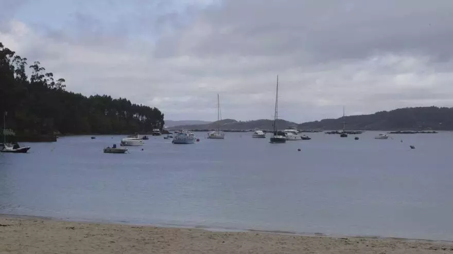 Cangas implica a Portos de Galicia y al Servizo de Litoral para regular los fondeos de yates en la Ría de Aldán