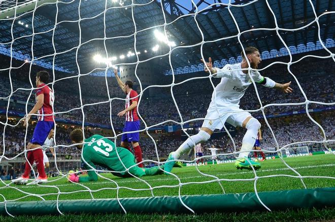 Las imágenes del Real Madrid, 1 - Atlético de Madrid, 1