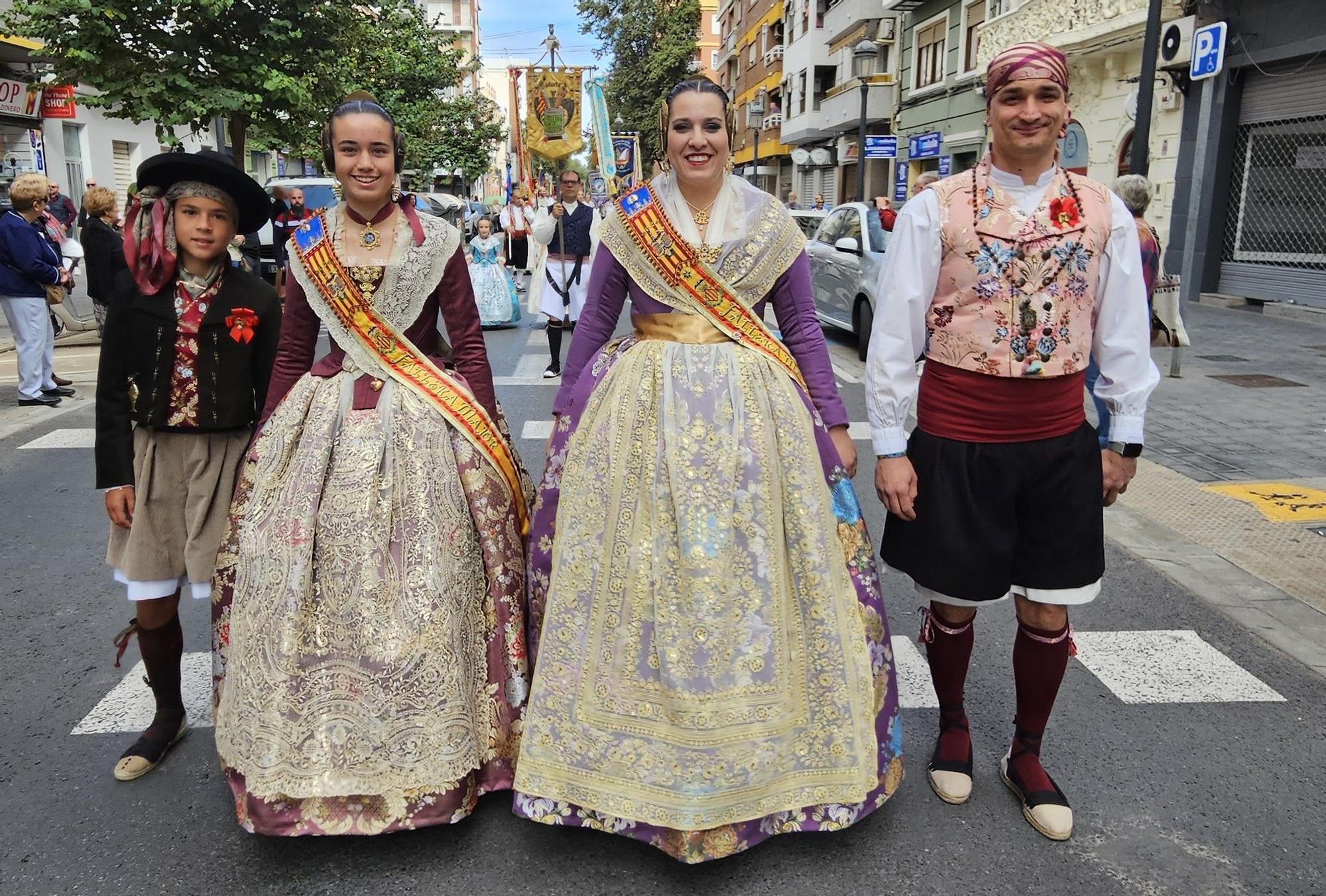 Las comisiones el Marítim, protagonistas en el Homenaje a la Senyera