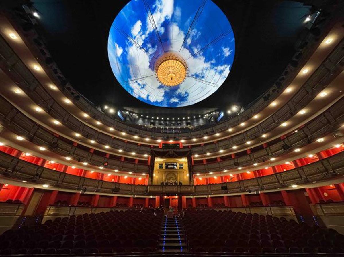El cielo del Teatro Real (Madrid)