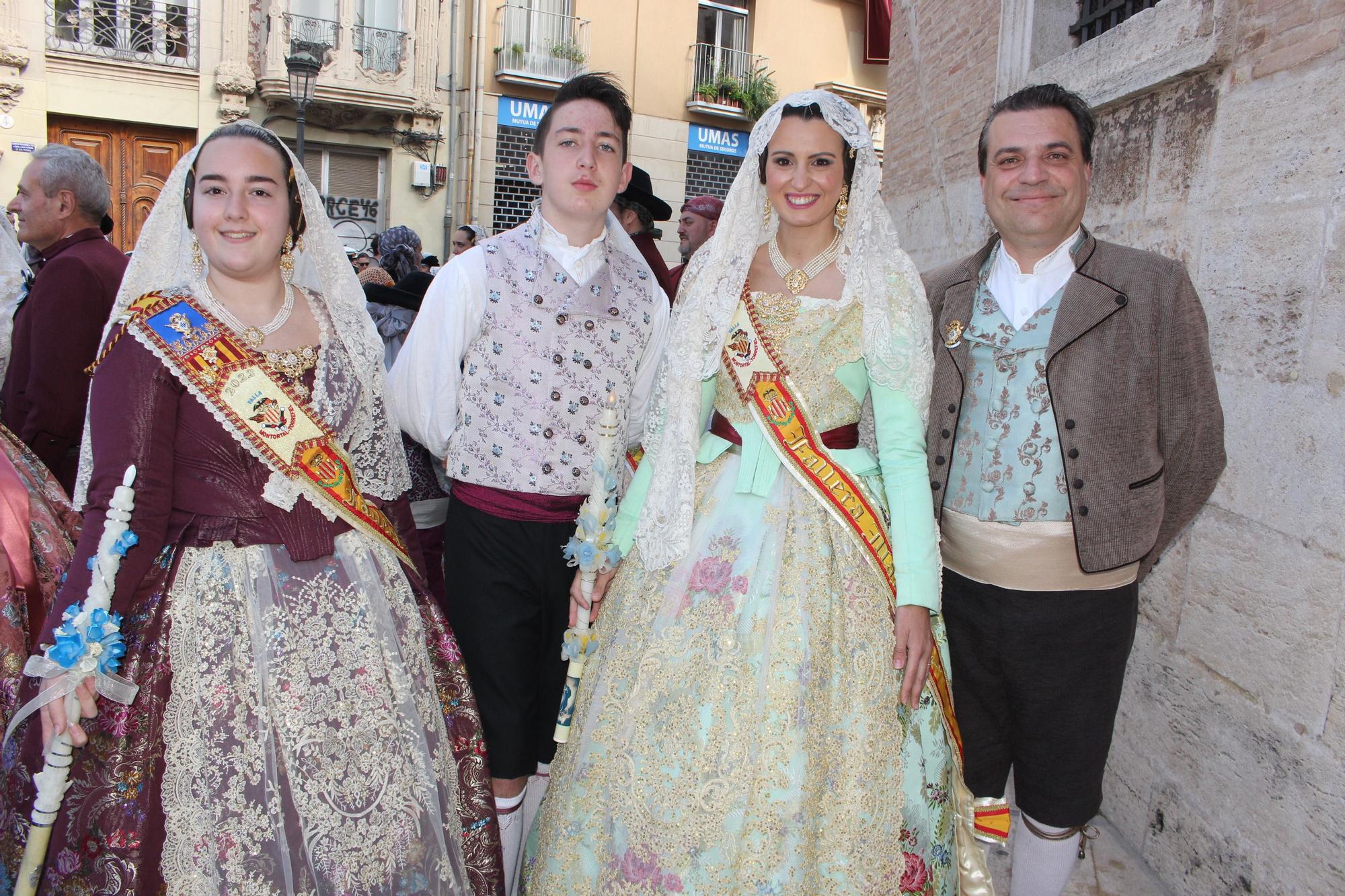 La fuerza de las Fallas en la Procesión de la Virgen (I)