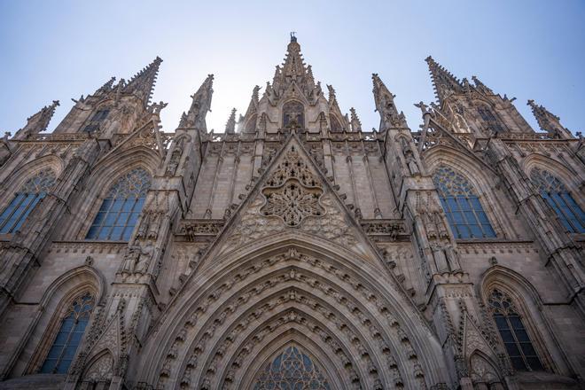 La catedral de Barcelona, sede del Arzobispado de Barcelona