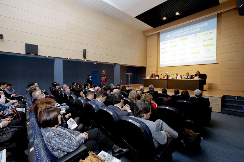 Jornada sobre el ferrocarril y su futuro en Alicante