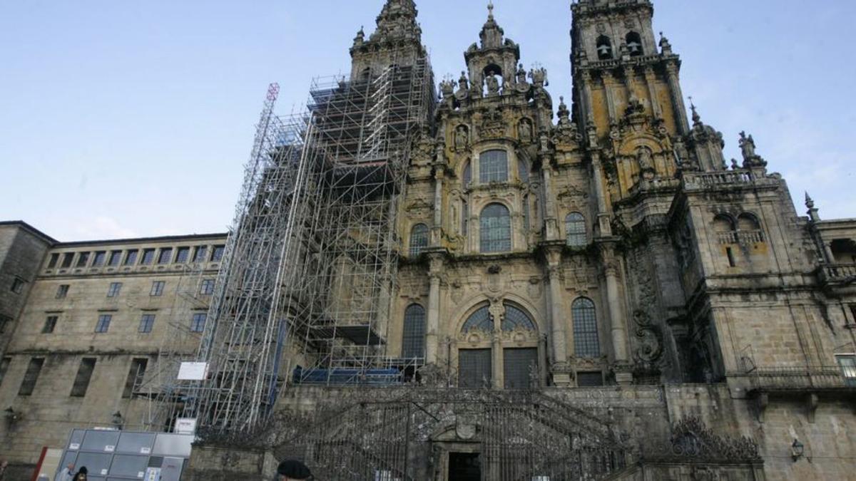 A fachada do Obradoiro.  | // XOÁN ÁLVAREZ