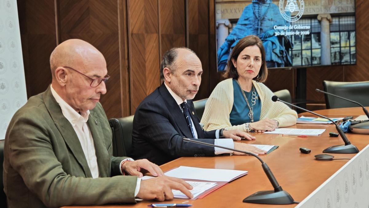 Pedro Alonso, Ignacio Villaverde y Emma Ramos