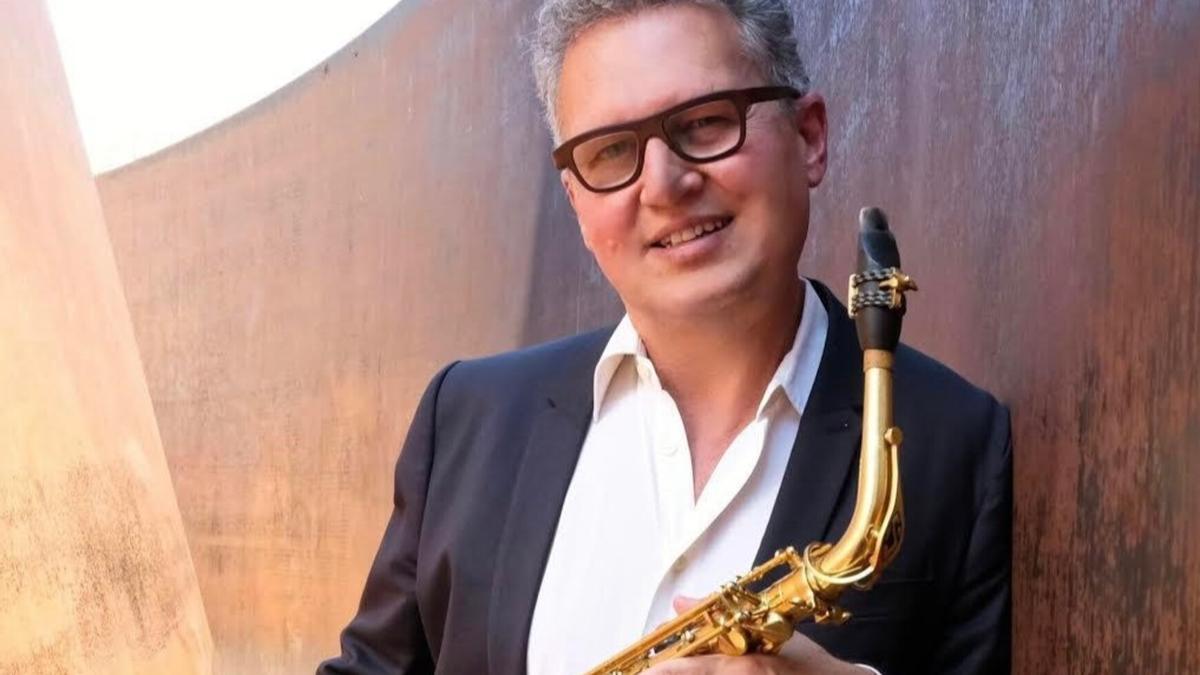 El maestro del saxofón suizo, Marcus Weiss