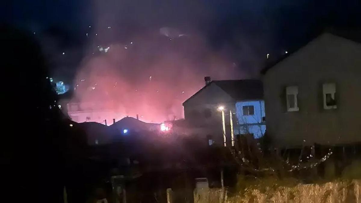 La explosión de la vivienda en Finca da Marquesa.