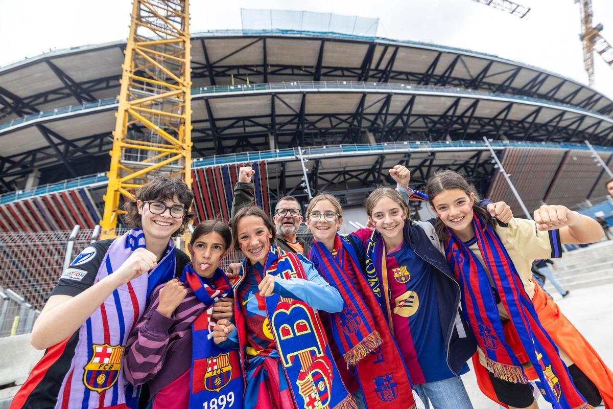 Así está el Camp Nou antes del decisivo partido del Barça femenino contra el Bayern