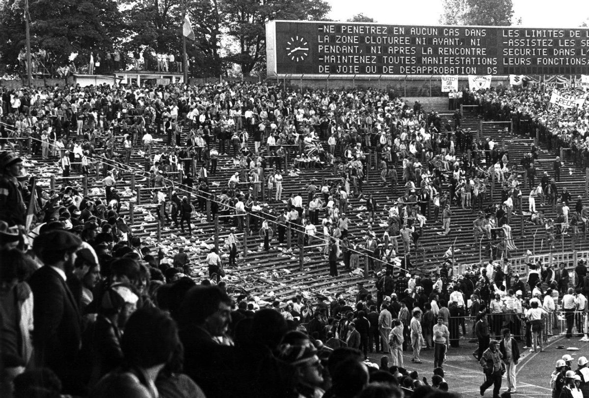 Tragedia del estadio de Heysel.