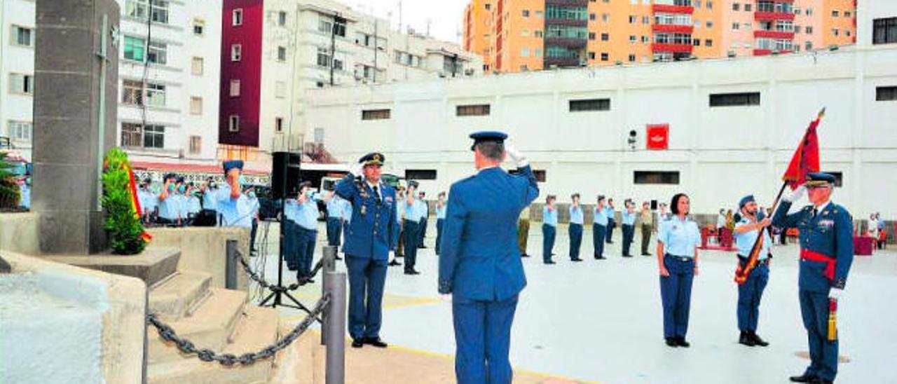 Martín Pascual regresa a Gran Canaria 46 años después como coronel jefe