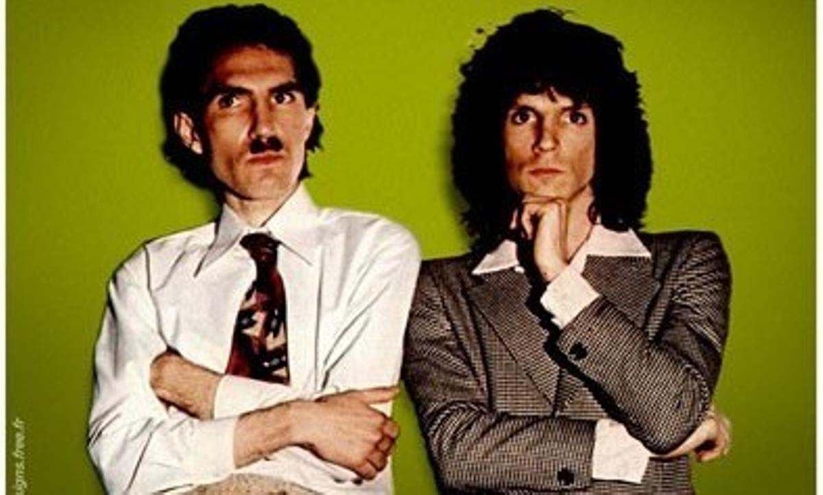 Ron y Russel Mael, en los años 70.