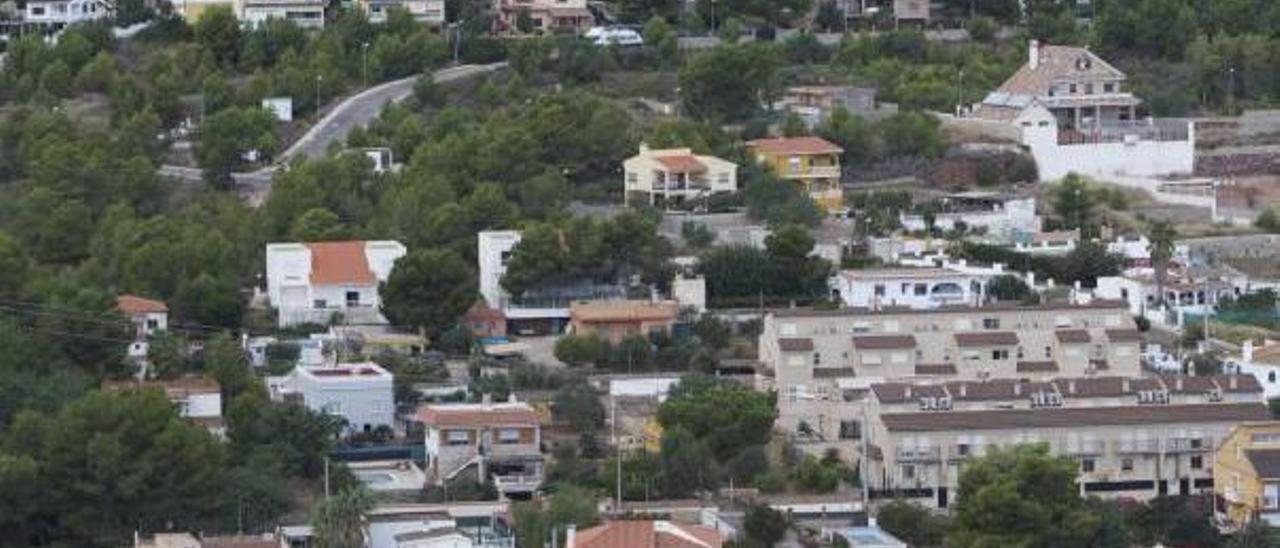 Vistas de la urbanización Balcón de la Peña.