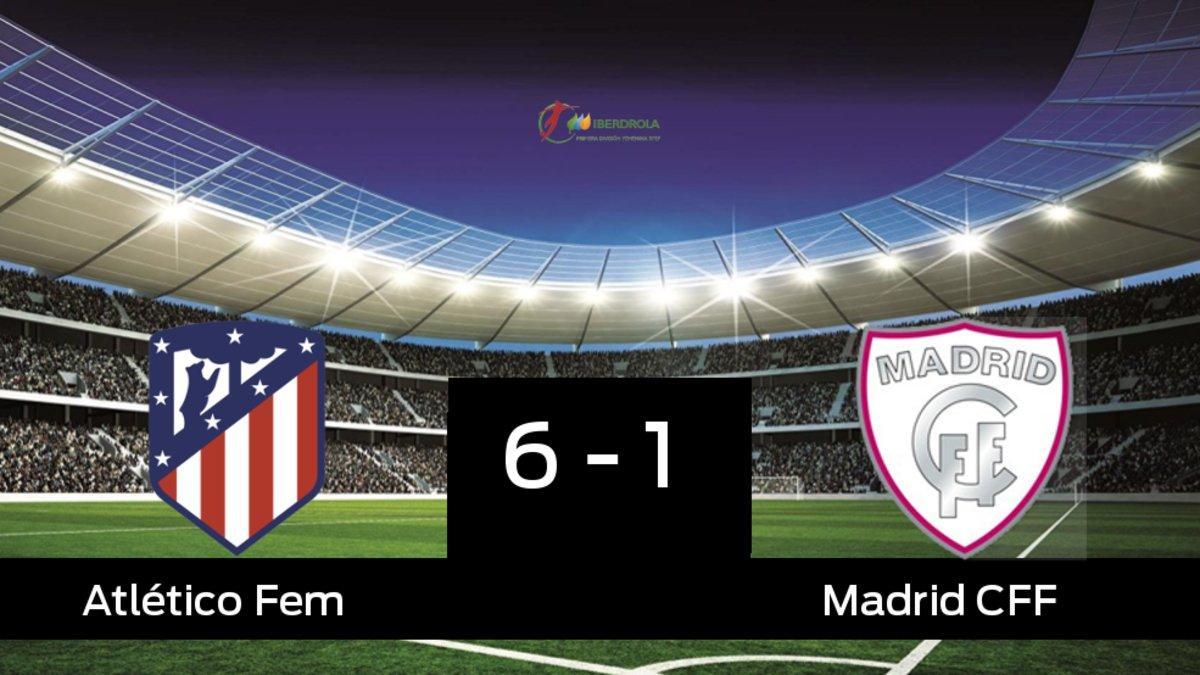 El Atlético de Madrid Femenino se lleva la victoria en su casa