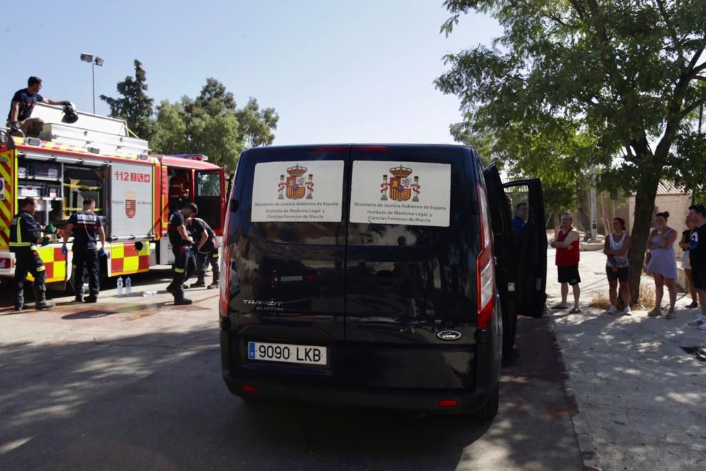 Encuentran muerto a un vecino de Lorca desaparecido encajado en el hueco entre dos casas