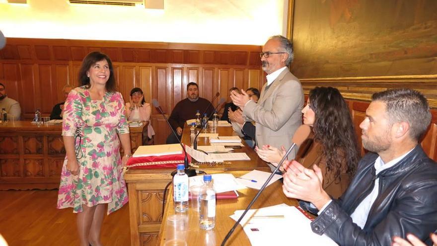 Ana Luisa Marcos tomó posesión como concejala del PSOE en el Pleno de octubre de Caravaca.