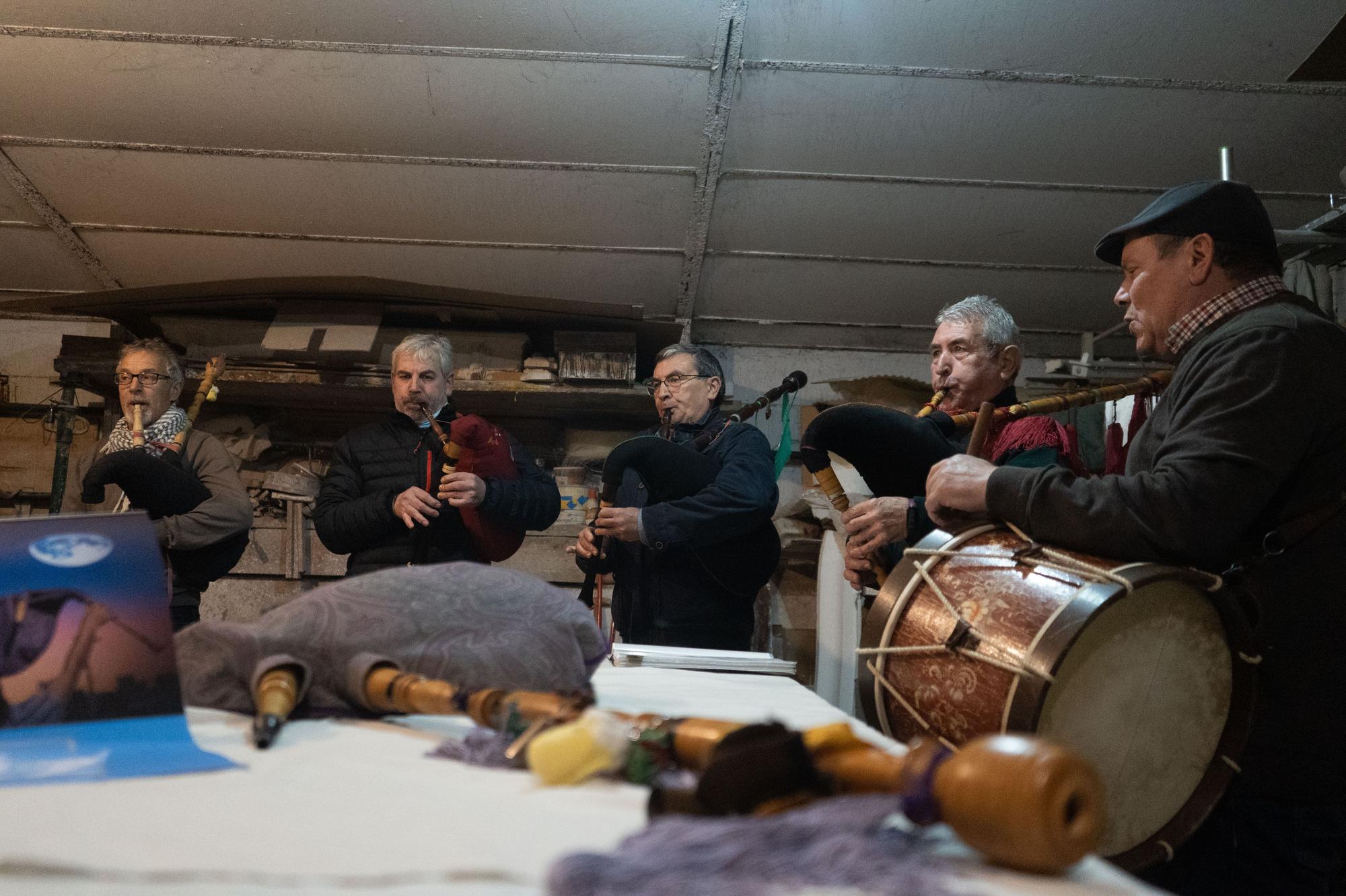 GALERÍA | Así ensayan los músicos de RondDuero Folk de Zamora