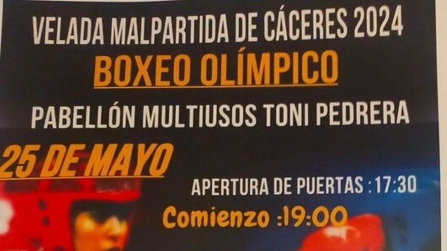 Malpartida de Cáceres acoge una velada de boxeo amateur este sábado