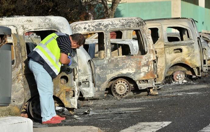 24/08/2018 JINÁMAR, TELDE. Incendio de 25 ...