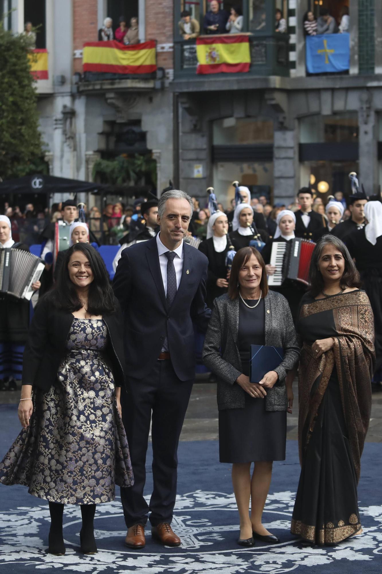 EN IMÁGENES: Así fue la alfombra azul de los Premios Princesa de Asturias 2023