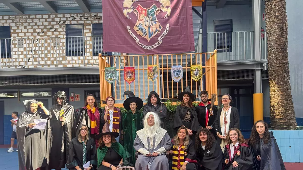 Hogwarts está en Gijón: el colegio en el que Harry Potter y las clases de magia se hacen realidad