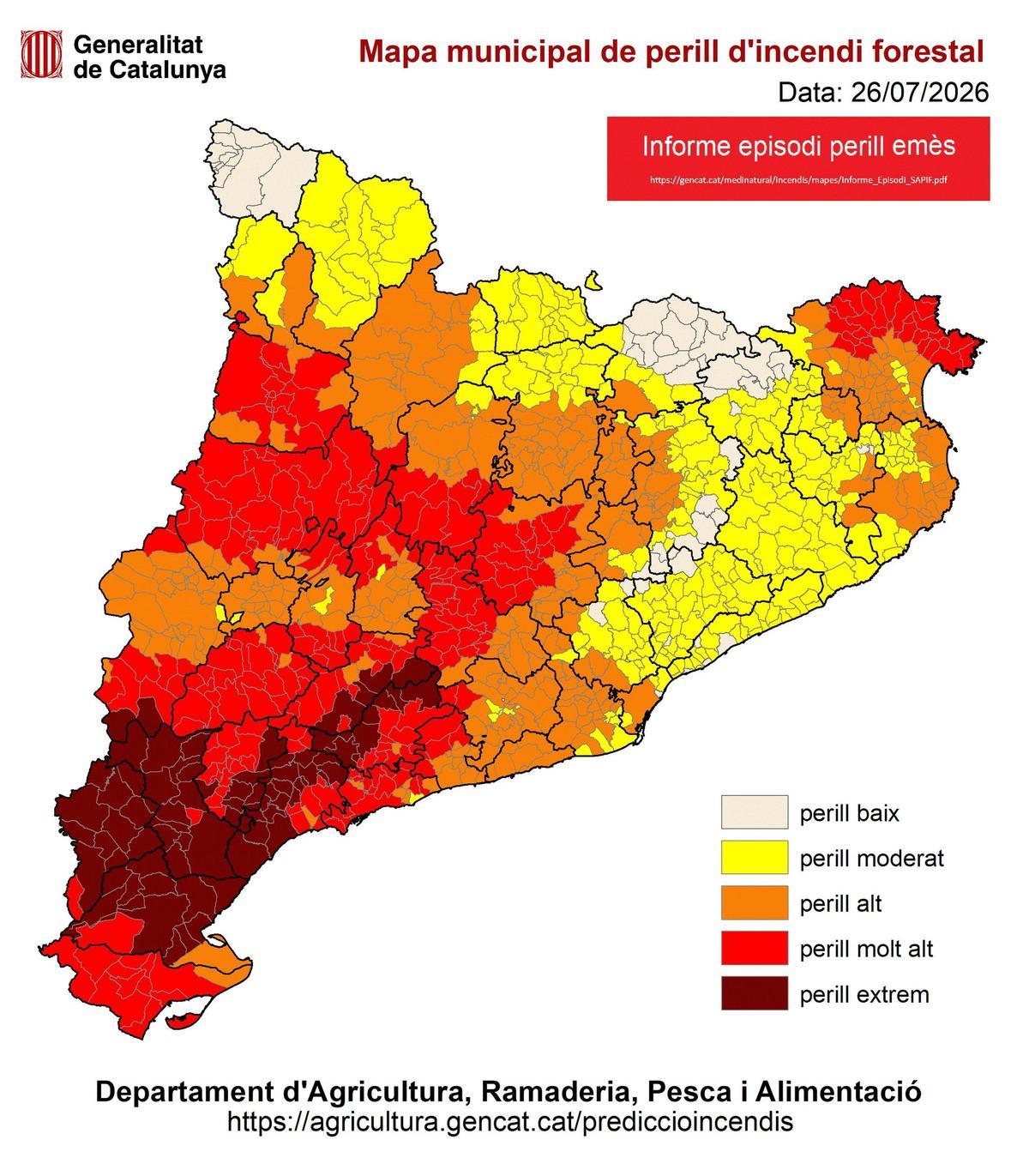 Mapa de risc d'incendi