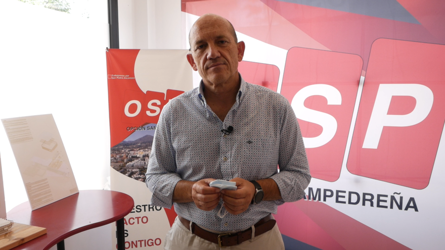 OSP critica el mal estado en uno de los accesos a San Pedro Alcántara