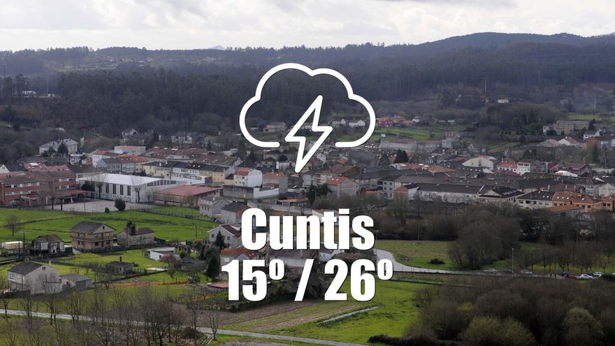 El tiempo en Cuntis: previsión meteorológica para hoy, jueves 19 de junio