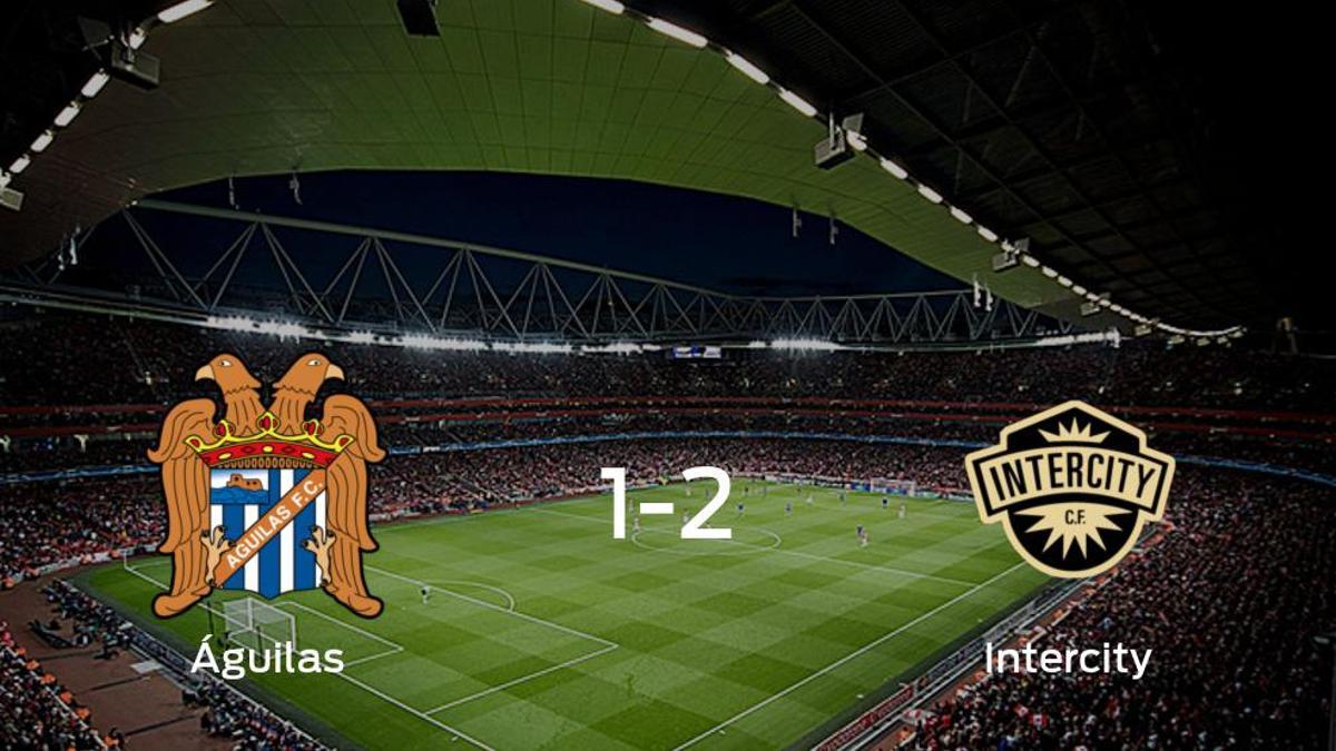 El CF Intercity suma tres puntos a su casillero frente al Águilas (1-2)
