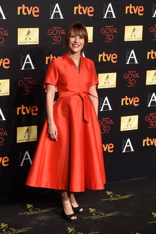 Cena de los nominados a los Goya 2016: Paula Ortiz