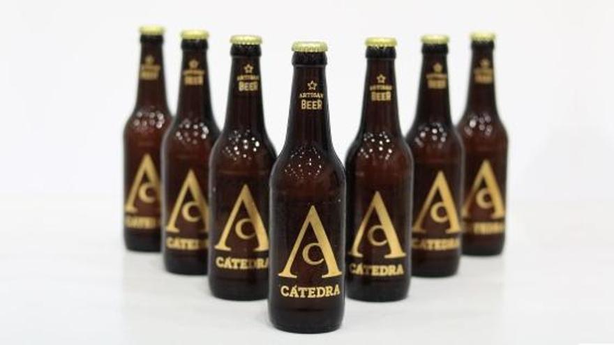 Cátedra Beer, de Fuente Álamo, medalla de plata en el Barcelona Beer Challenge