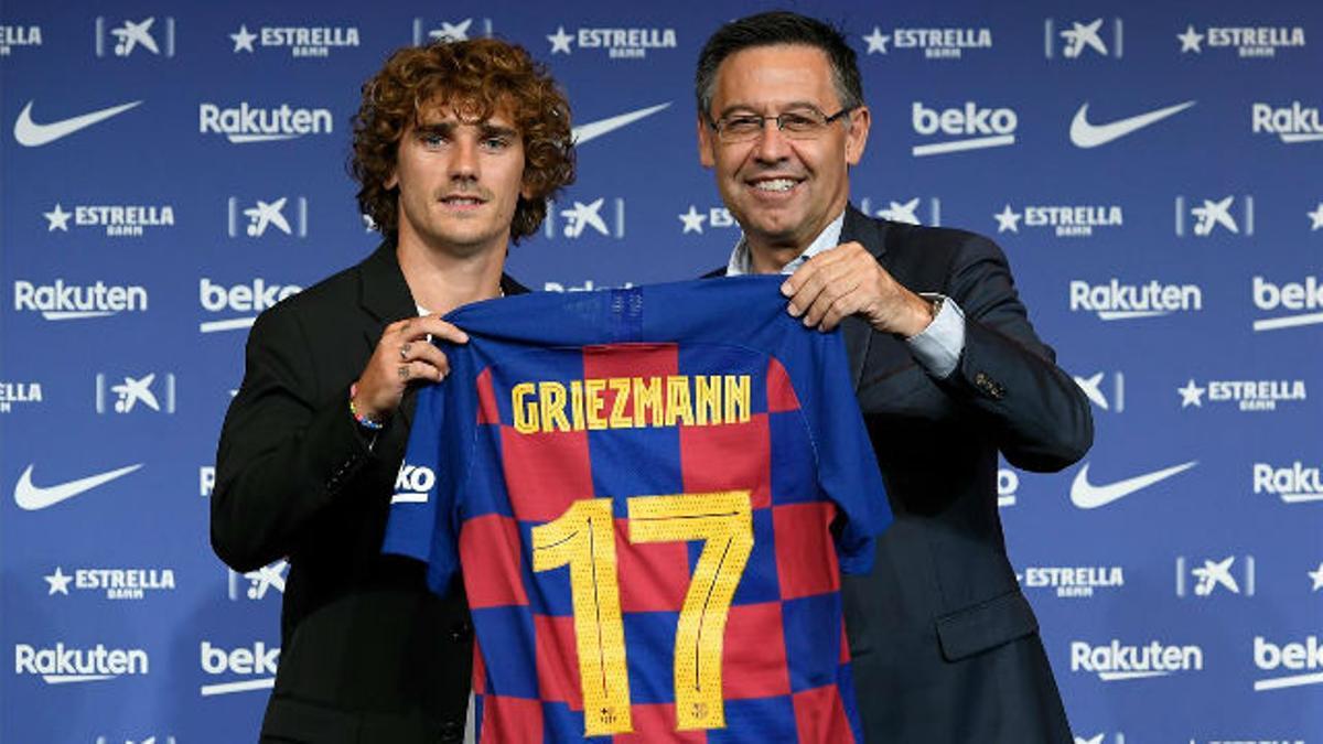 Así ha sido la presentación de Griezmann