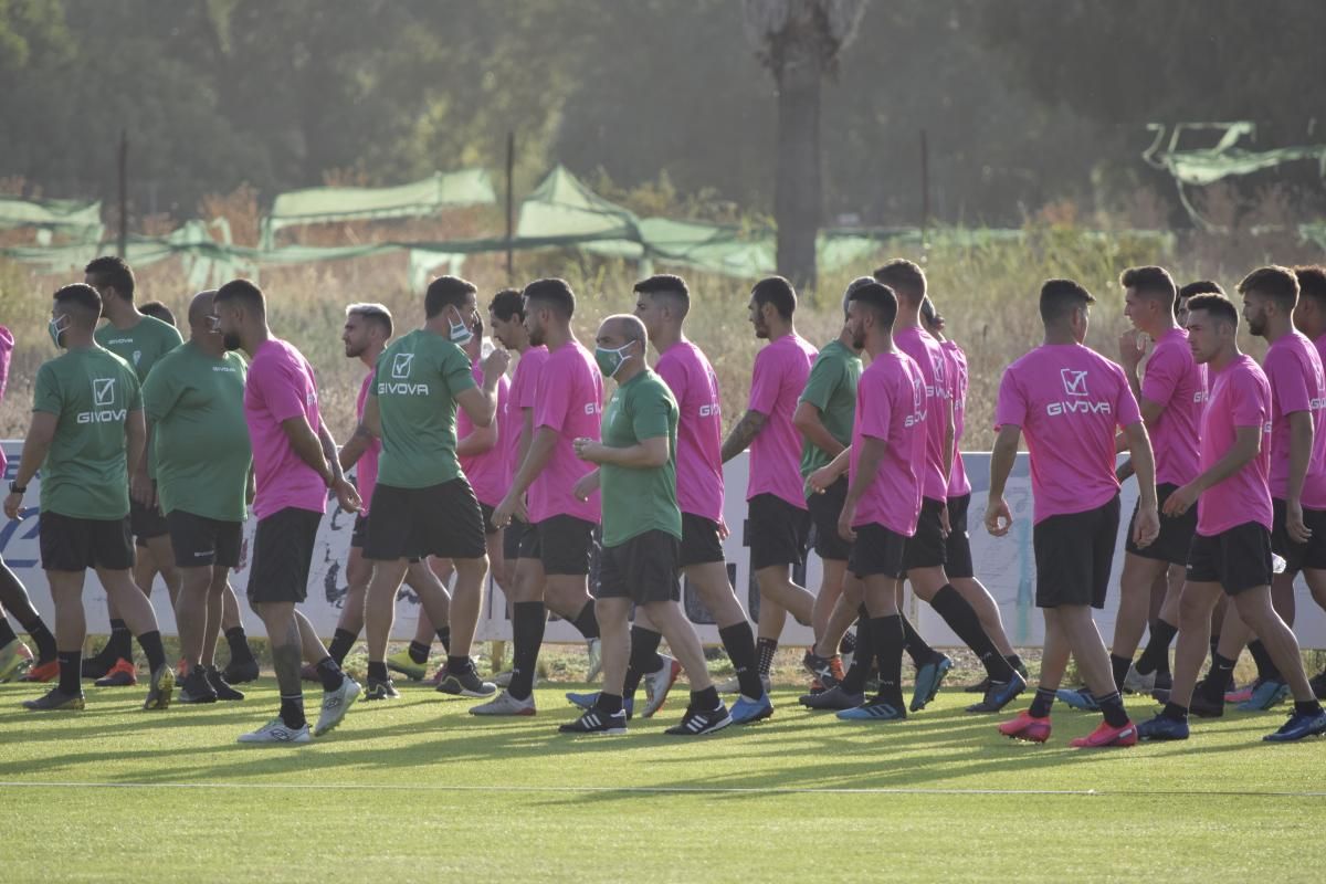 Juan Sabas regresa a los entrenamientos del Córdoba CF