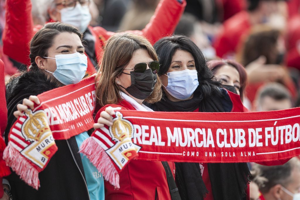 Así se ha vivido en imágenes el empate entre el Intercity y el Real Murcia