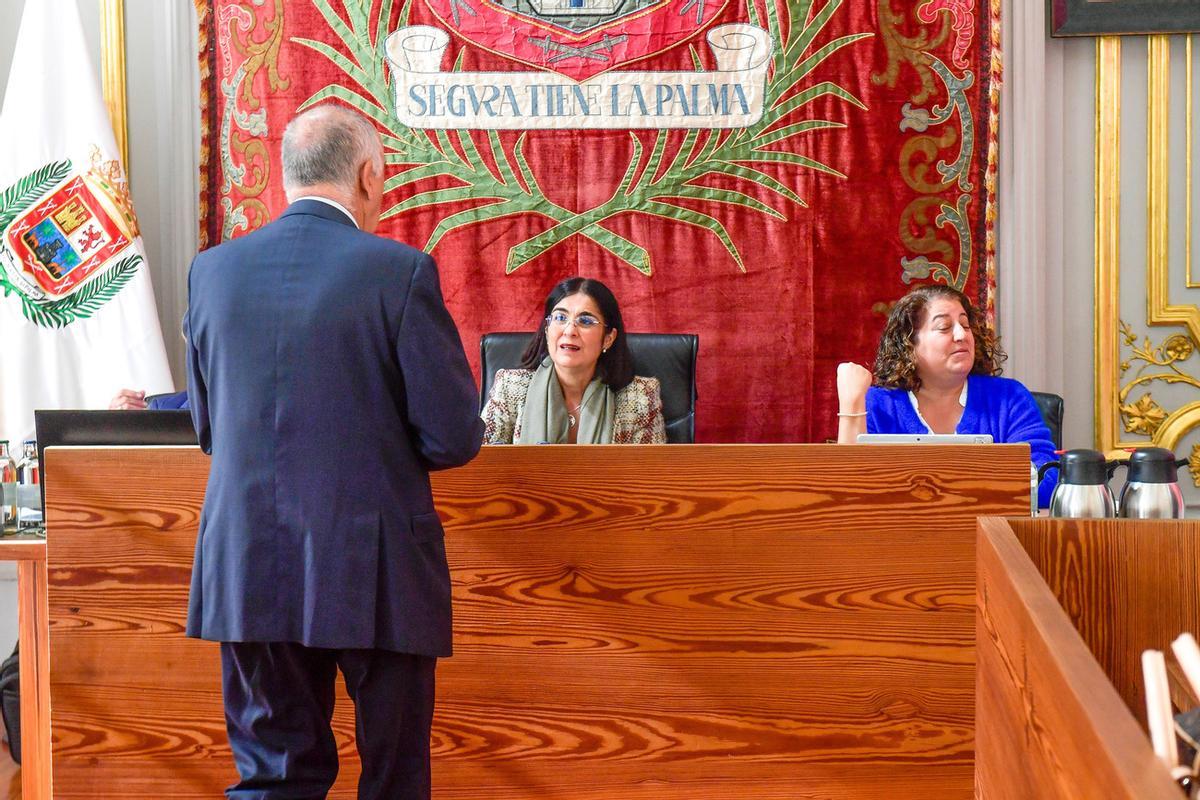 Último pleno del año 2023 en el Ayuntamiento de Las Palmas de Gran Canaria