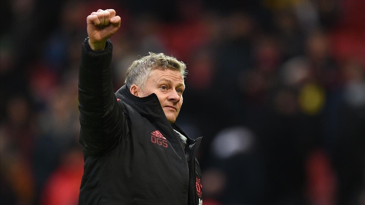 marcosl46433708 manchester united s  norwegian caretaker manager ole gunnar 190105170623